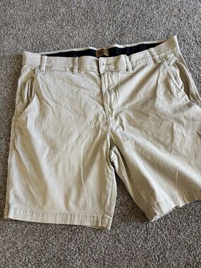 The Foundry Supply Co. Khaki Flat-Front Chino Shorts - 2 PAIRS